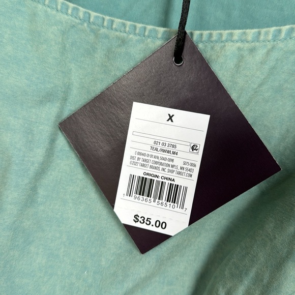 Ava & Viv Balloon 3/4 Sleeve A-line Tiered Dress Size X - Picture 6 of 8